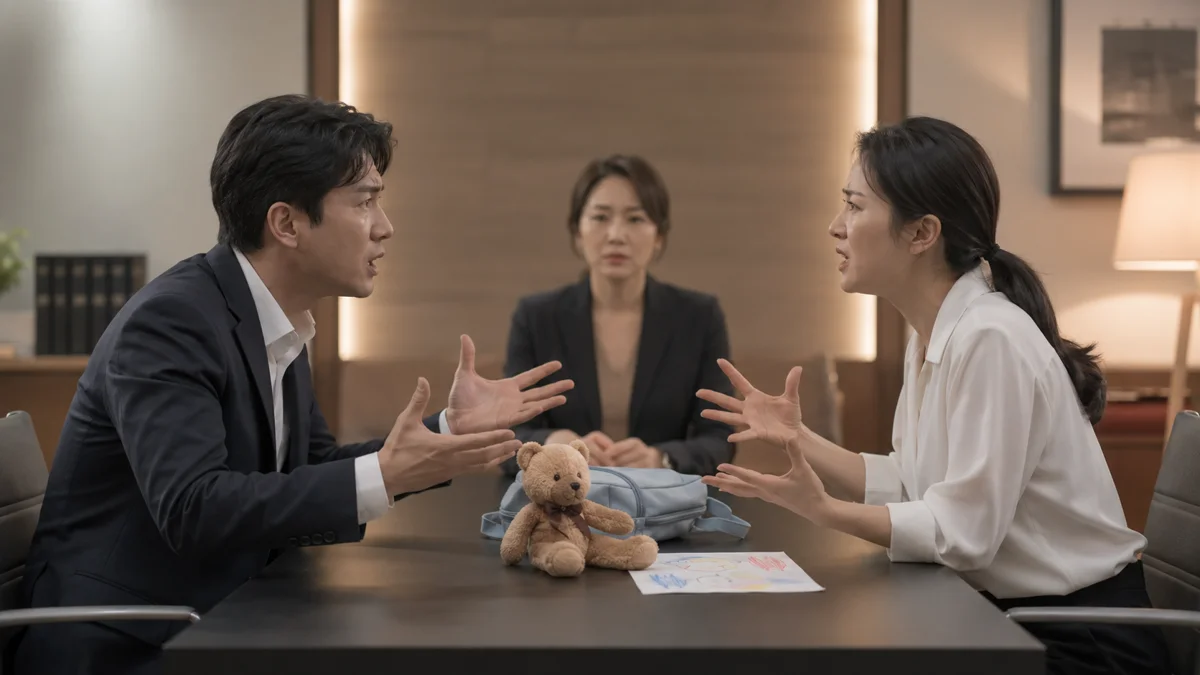부산 양육비 청구|이혼 및 양육권 분쟁 중인 부부의 조정 현장